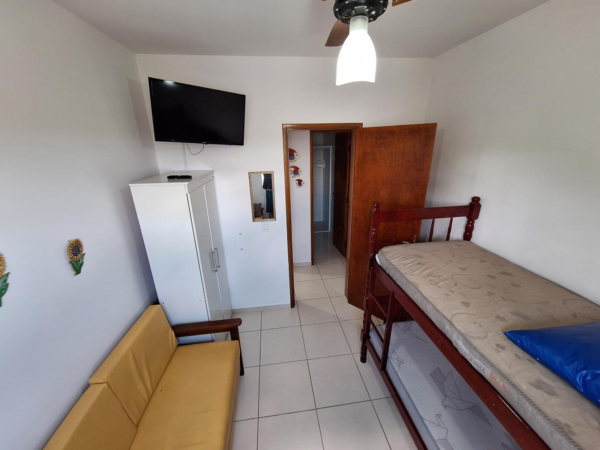 Apto Praia Ubatuba 2 Quartos 3 Tvs Internet 400Mb Completo Tv A Cabo Luaran gambar